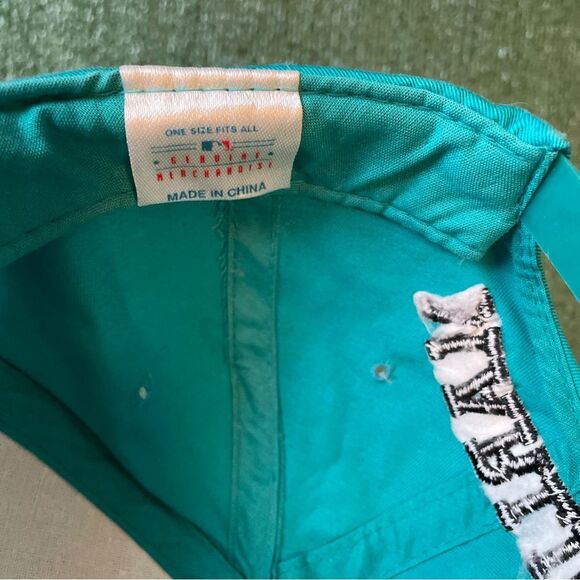 VTG 90s Florida Marlins MLB Snapback Hat - Picture 3 of 9